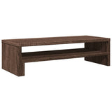 Vidaxxl-Monitorständer 54 x 22 x 15 cm, Holzwerkstoff, braune Eiche