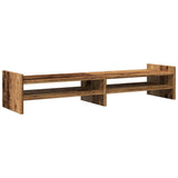 Vidaxxl Monitorständer 100x27x20 cm verarbeitetes Holz, altholzfarben
