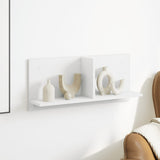 Vidaxl wandkast 70x16,5x30 cm bewerkt hout wit
