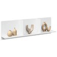 Vidaxl wandkast 100x16,5x30 cm bewerkt hout wit