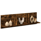 Vidaxl wandkast 100x16,5x30 cm bewerkt hout gerookt eikenkleurig