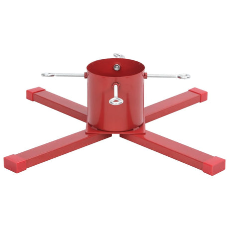 Vidaxx Weihnachtsbaumständer 61x61x15,5 cm rot