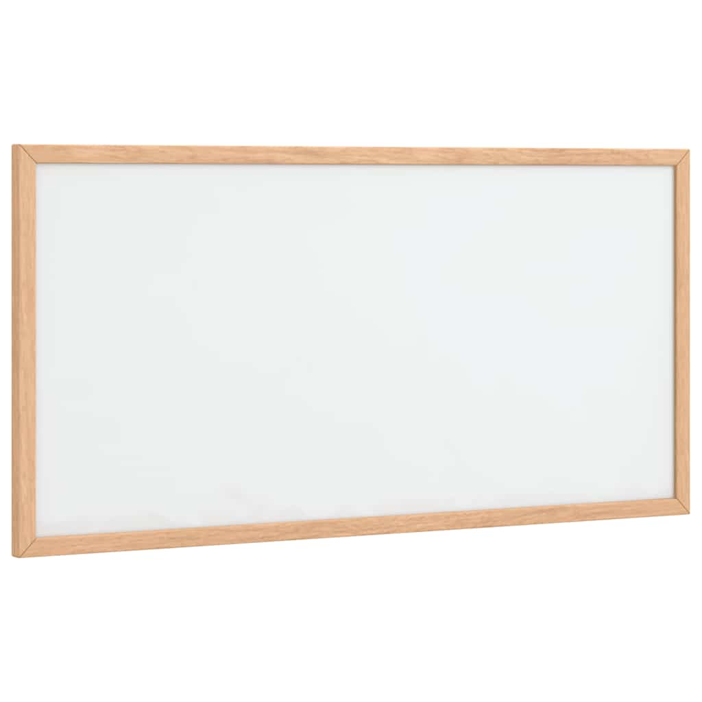 Vidaxl magnetisch whiteboard met massief grenenhouten frame 60x30 cm