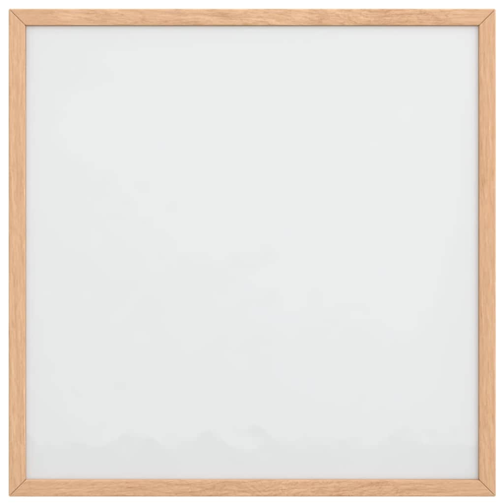 Vidaxl magnetisch whiteboard met massief grenenhouten frame 40x40 cm