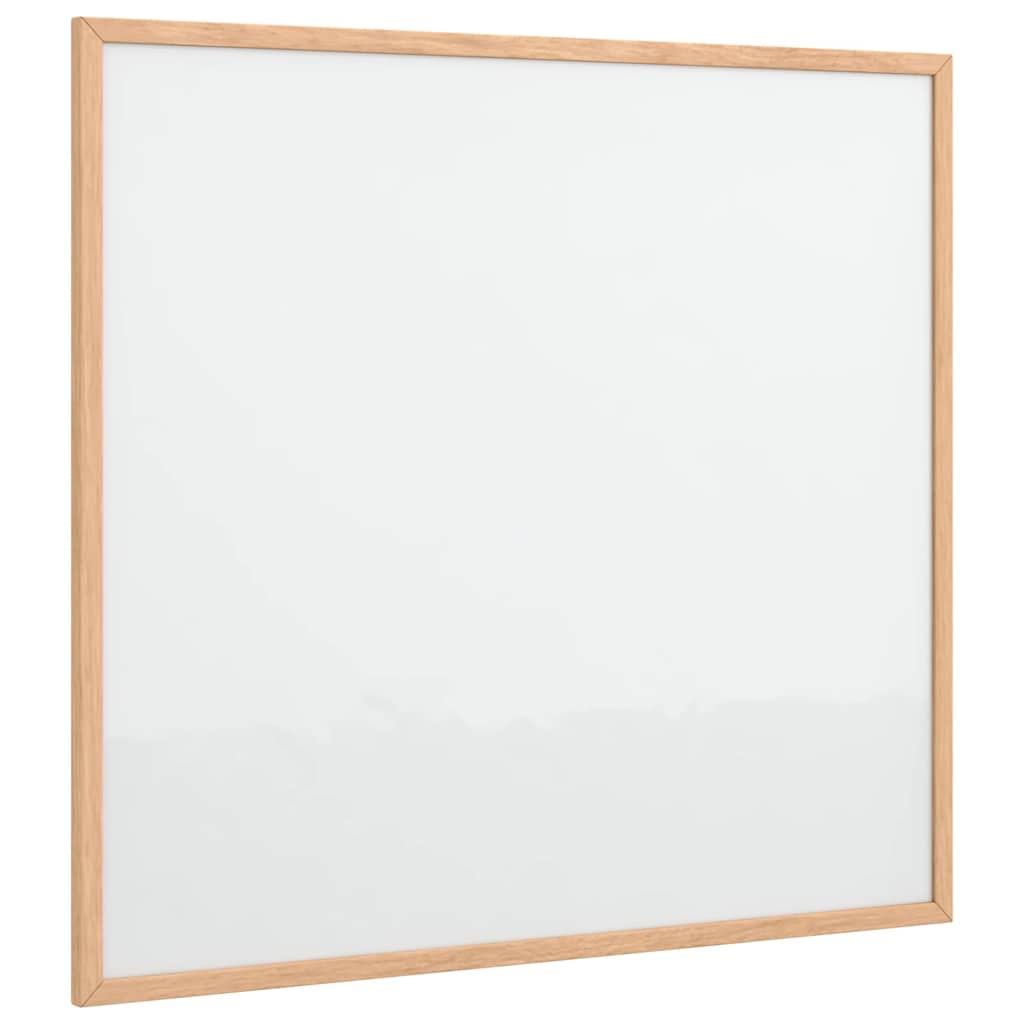 Vidaxl magnetisch whiteboard met massief grenenhouten frame 60x55 cm