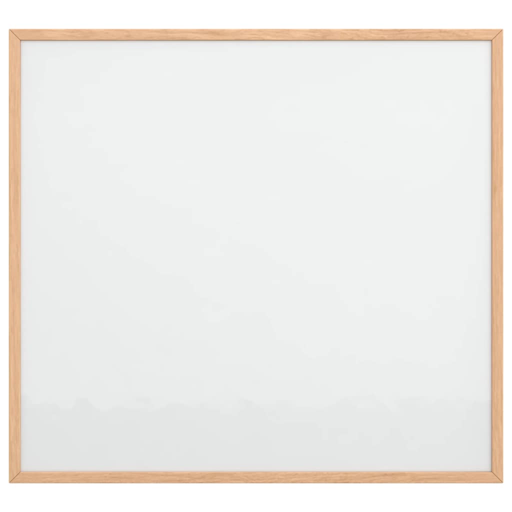 Vidaxl magnetisch whiteboard met massief grenenhouten frame 60x55 cm