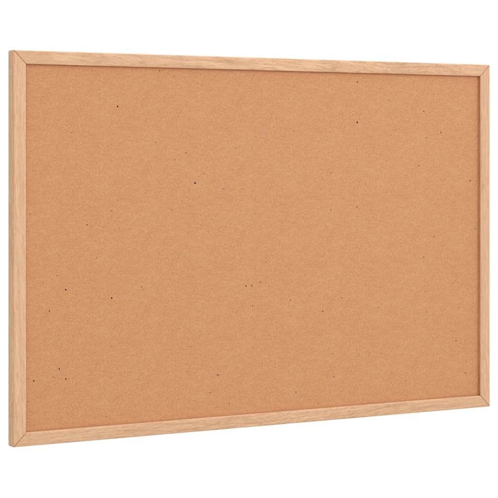 Vidaxl kurkbord met massief grenenhouten frame 60x40 cm