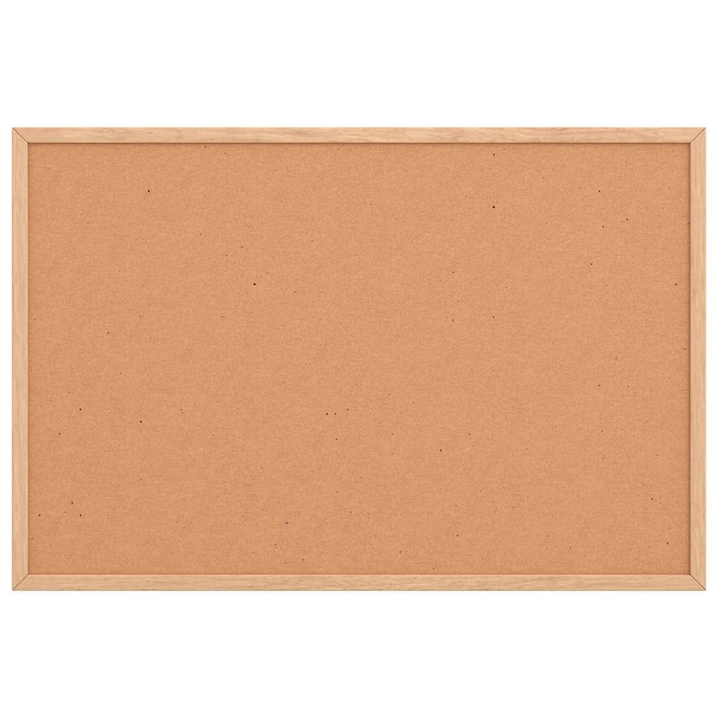 Vidaxl kurkbord met massief grenenhouten frame 60x40 cm