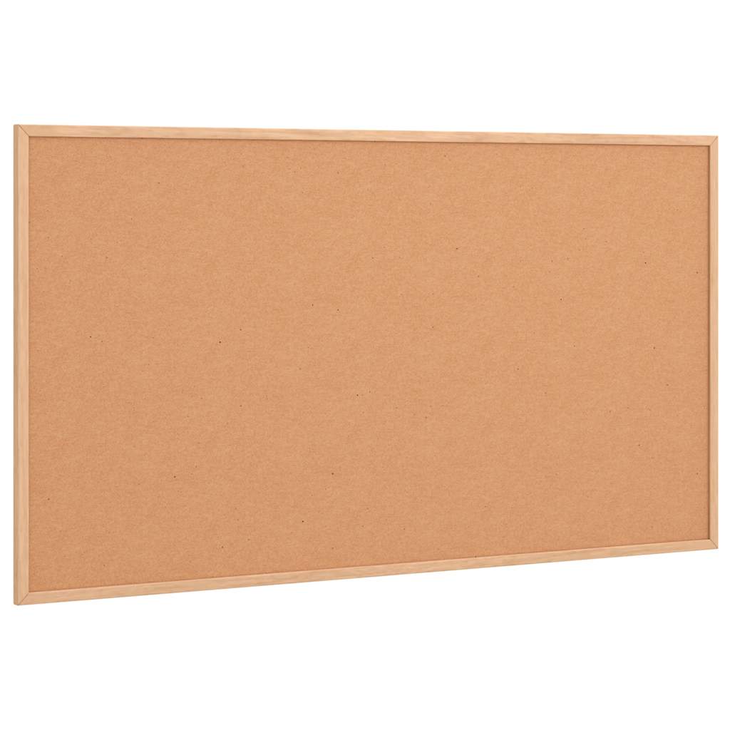 Vidaxl kurkbord met massief grenenhouten frame 100x55 cm