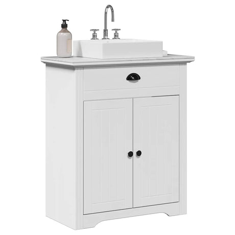 Vidaxl wastafelkast bodo 70x35x80 cm wit