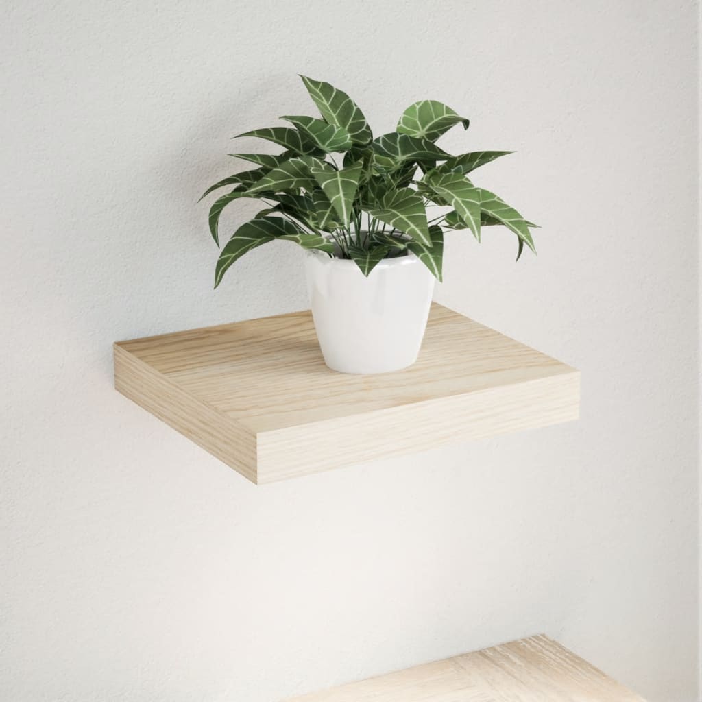 Vidaxl wandschap 23x23,5x4 cm bewerkt hout