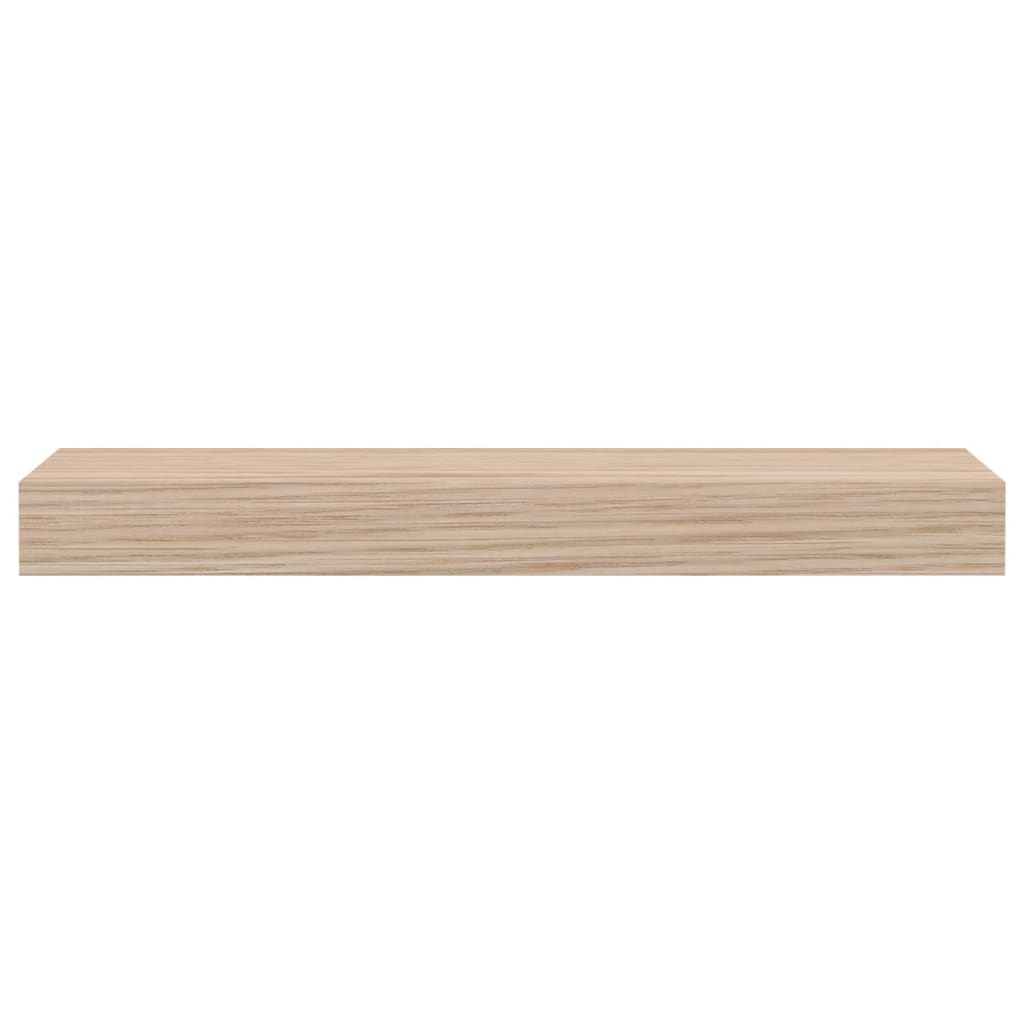 Vidaxl wandschapppen 2 st 40x23,5x4 cm bewerkt hout