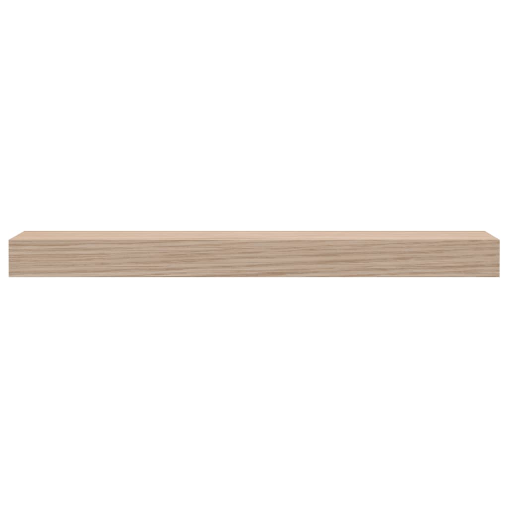Vidaxl wandschapppen 2 st 50x23,5x4 cm bewerkt hout