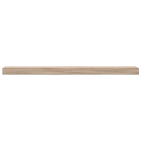 Vidaxl wandschapppen 2 st 80x23,5x4 cm bewerkt hout
