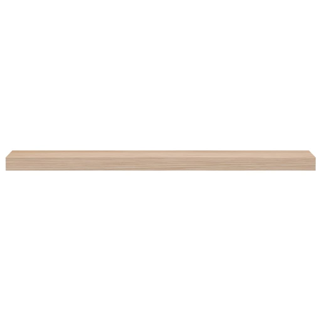 Vidaxl wandschapppen 2 st 90x23,5x4 cm bewerkt hout