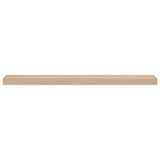 Vidaxl wandschapppen 2 st 90x23,5x4 cm bewerkt hout