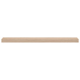 Vidaxl wandschapppen 4 st 90x23,5x4 cm bewerkt hout