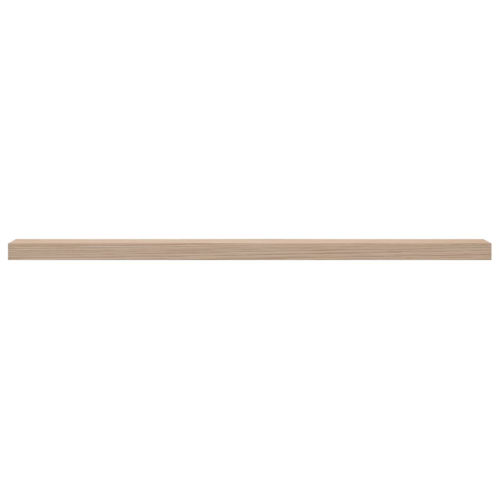 Vidaxl wandschapppen 4 st 110x23,5x4 cm bewerkt hout