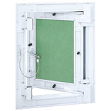 Vidaxl toegangs paneel groen en zilver 20 x 25 cm