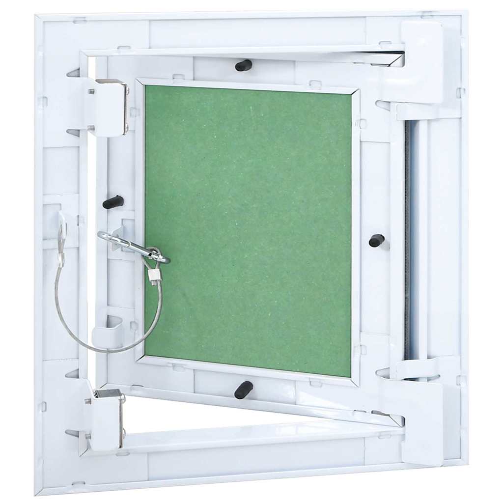 Vidaxl toegangs paneel groen en zilver 30 x 30 cm