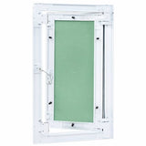 Vidaxl toegangs paneel groen en zilver 30 x 45 cm