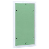 Vidaxl toegangs paneel groen en zilver 35 x 55 cm