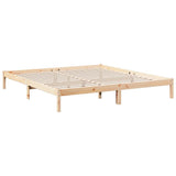 Vidaxl bedframe extra lang zonder matras massief grenenhout 180x210 cm