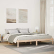 Vidaxl bedframe extra lang zonder matras massief grenenhout 200x210 cm