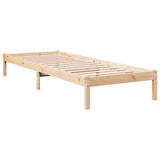 Vidaxl bedframe extra lang zonder matras massief grenenhout 90x210 cm