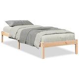 Vidaxl bedframe extra lang zonder matras massief grenenhout 100x220 cm