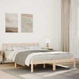 Vidaxl bedframe extra lang zonder matras massief grenenhout 160x210 cm