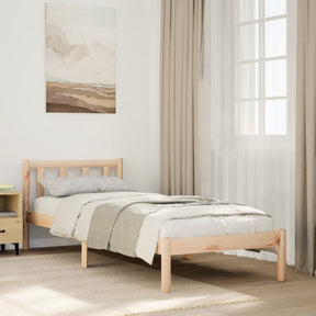 Vidaxl bedframe extra lang zonder matras massief grenenhout 100x220 cm