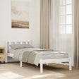 Vidaxl bedframe extra lang zonder matras grenenhout wit 100x220 cm