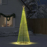 Vidaxxl LED-Weihnachtsbaum 475 LEDs warmweiß 247 cm