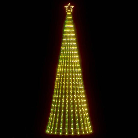 Vidaxxl LED-Weihnachtsbaum 475 LEDs warmweiß 247 cm