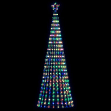 Vidaxxl LED-Weihnachtsbaum 475 LEDs bunt 247 cm
