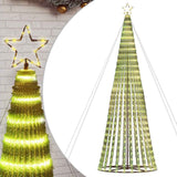 Vidaxxl LED-Weihnachtsbaum 1028 LEDs warmweiß 403 cm