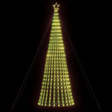Vidaxxl LED-Weihnachtsbaum 1028 LEDs warmweiß 403 cm