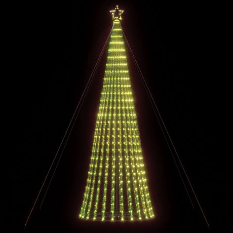 Vidaxxl LED-Weihnachtsbaum 1028 LEDs warmweiß 403 cm