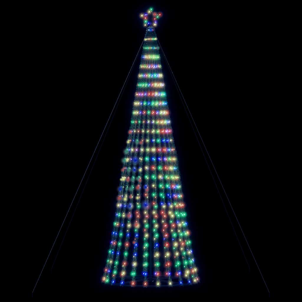 Vidaxxl LED-Weihnachtsbaum 1028 LEDs bunt 403 cm