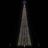 Vidaxxl Lichtkegel mit Erdspießen 1534 mehrfarbige LEDs 500 cm