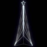 Vidaxxl LED-Weihnachtsbaum 525 LEDs kaltweiß 302 cm