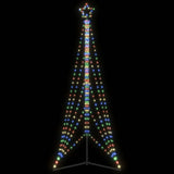 Vidaxxl LED-Weihnachtsbaum 525 LEDs bunt 302 cm