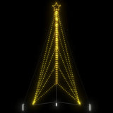 Vidaxxl LED-Weihnachtsbaum 615 LEDs warmweiß 404,5 cm