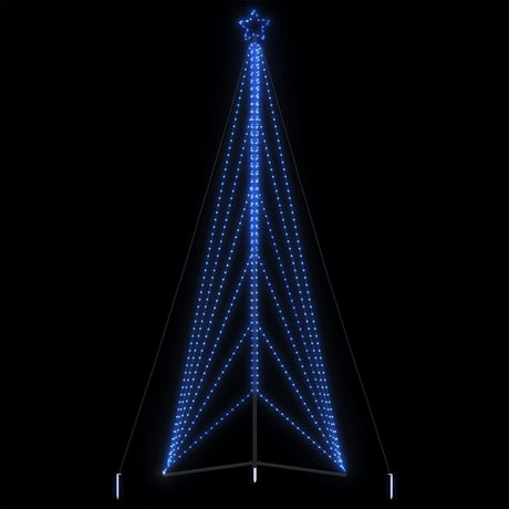 Vidaxxl LED-Weihnachtsbaum 861 LEDs 478 cm blau