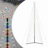 Vidaxxl LED-Weihnachtsbaum 861 LEDs bunt 478 cm