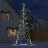 Vidaxxl LED-Weihnachtsbaum 861 LEDs bunt 478 cm
