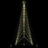 Vidaxxl LED-Weihnachtsbaum 861 LEDs bunt 478 cm