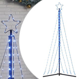 Vidaxxl LED-Weihnachtsbaum 339 LEDs 187 cm blau