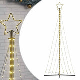 Vidaxxl LED-Weihnachtsbaum 447 LEDs warmweiß 249 cm